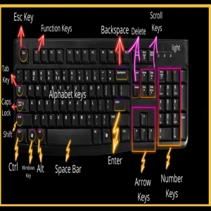 The Function Keys At The Top Of The Computer Keyboard